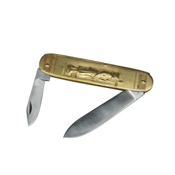COUTEAU COURSOLLE MOYEN  BINIOU FILEUSE 2  PIECES CANIF MANCHE LAITON - 219 – Image 3