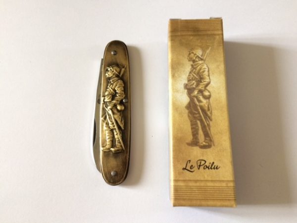 COUTEAU COURSOLLE MOYEN LE POILU DATE 14/18 1ERE GUERRE 1  PIÈCE - 296
