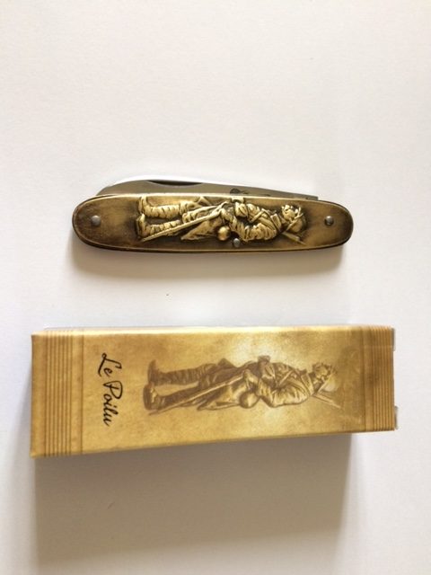 COUTEAU COURSOLLE MOYEN LE POILU DATE 14/18 1ERE GUERRE 1  PIÈCE - 296