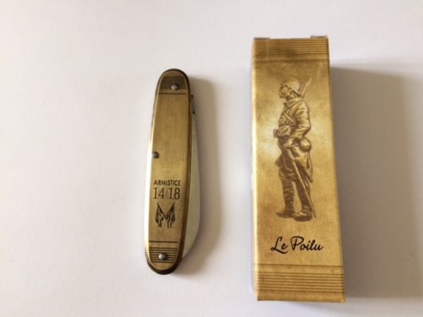 COUTEAU COURSOLLE MOYEN LE POILU DATE 14/18 1ERE GUERRE 1  PIÈCE - 296 – Image 2