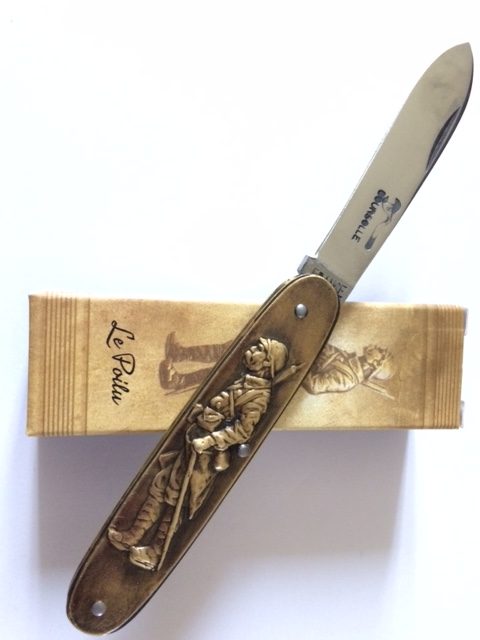 COUTEAU COURSOLLE MOYEN LE POILU DATE 14/18 1ERE GUERRE 1  PIÈCE - 296 – Image 3