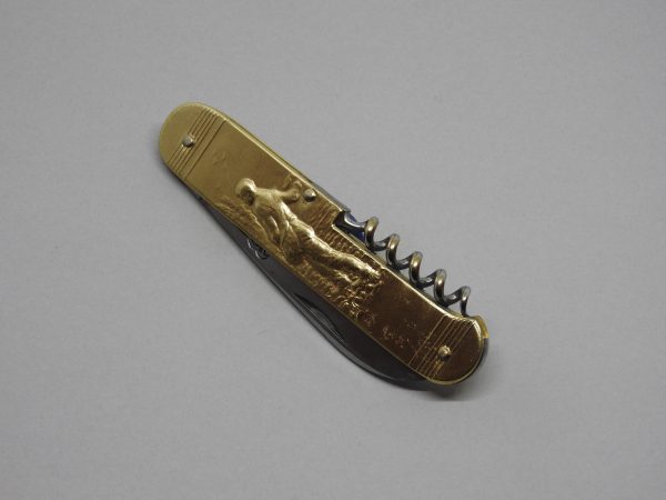 COUTEAU COURSOLLE GRAND SEMEUR  FAUCHEUR 2  PIÈCES  TIRE-BOUCHON   MANCHE LAITON - 249 – Image 3