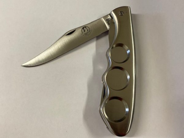 COUTEAU COUPE CIGARE COUPE DROITE TOUT INOX -PH2011 – Image 3