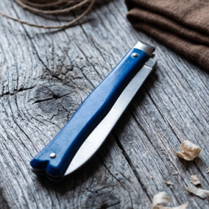 lame bourbonnaise acier carbone XC75 couteau de poche artisanal Thiers Lacroix Mary