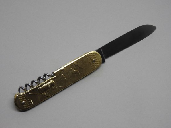COUTEAU COURSOLLE GRAND PECHEUR BRETON 2  PIÈCES  TIRE-BOUCHON   MANCHE LAITON - 249 – Image 3