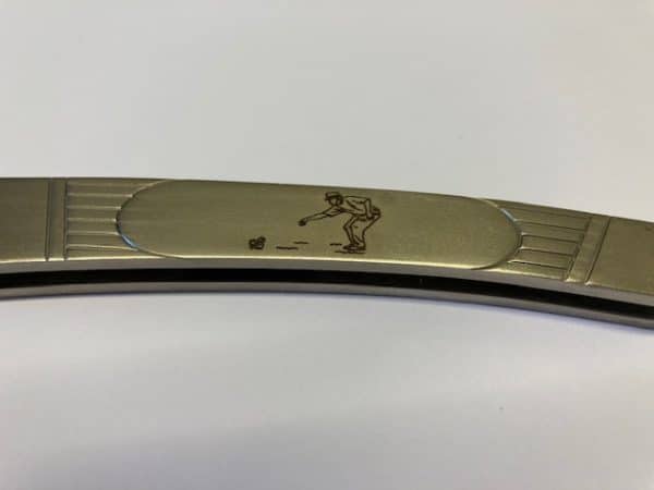 COUTEAU  THIERS TOUT INOX PETANQUE MANCHE INOX SATINE LAME INOX-9512IX – Image 3