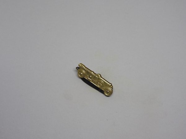 COUTEAU COURSOLLE BRELOQUE AUTO TACOT  NAVETTE 1  PIÈCE   SANS PORTE CLE  MANCHE LAITON - REF 101 – Image 2
