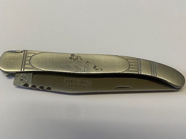 COUTEAU LAGUIOLE COURSOLLE 1  PIÈCE MANCHE INOX  - 11 INOX RUGBY – Image 6