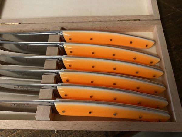 COUTEAU THIERS TABLE COFFRET DE 6 COUTEAUX DE TABLE  9912THORFLU – Image 3