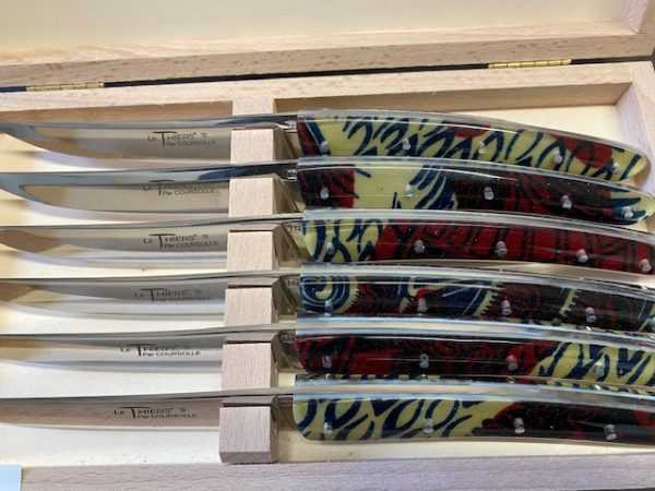 COUTEAU THIERS TABLE COFFRET DE 6 COUTEAUX DE TABLE  9912THAFRI