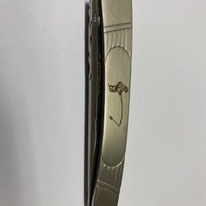 COUTEAU THIERS TOUT INOX PECHE A LA LIGNE MANCHE INOX SATINE LAME INOX-9512IX