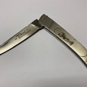 COUTEAU THIERS TOUT INOX GOLF MANCHE INOX SATINE LAME INOX-9512IX