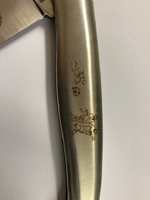 COUTEAU LE PHENIX TOUT INOX 1 PIECE RUGBY PHENIX2001 – Image 7