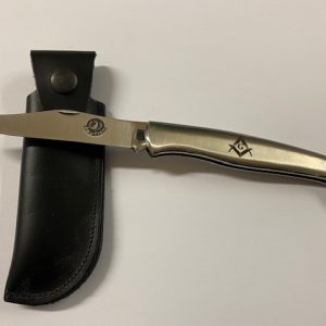 COUTEAU LE PHENIX TOUT INOX 1 PIECE MAÇONNIQUE PHENIX2001