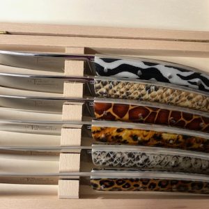 COUTEAU THIERS TABLE COFFRET DE 6 COUTEAUX DE TABLE 9912THAFRICA