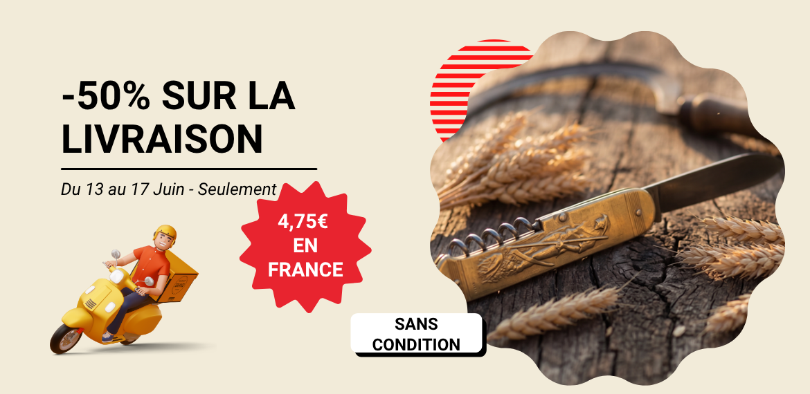 -50% SUr la livraison