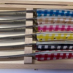 COUTEAU THIERS TABLE COFFRET DE 6 COUTEAUX DE TABLE 9912THVICHY